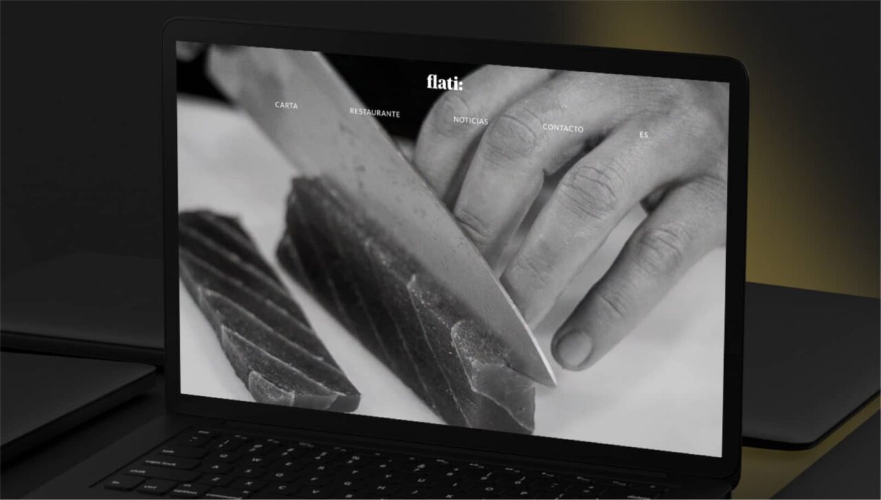 Diseño de paginas web para restaurantes: Flati