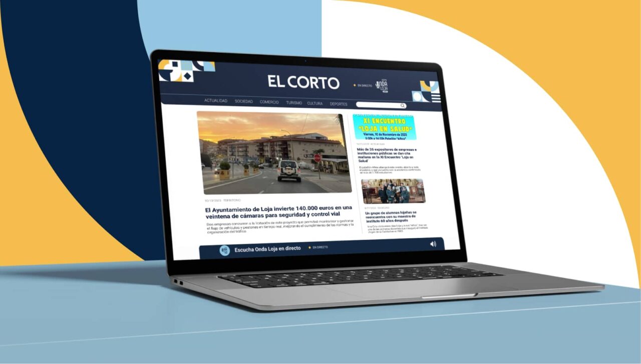 Diseño de diario digital para El Corto de Loja