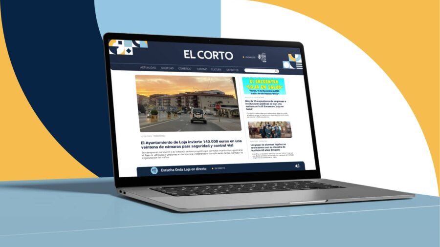 Diseño de diario digital para El Corto de Loja