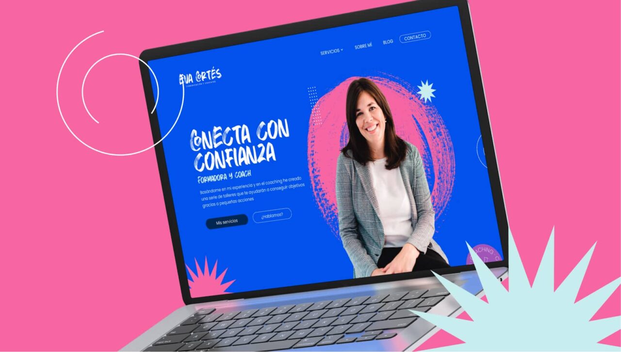 Diseño web para coach profesional: Eva Cortés
