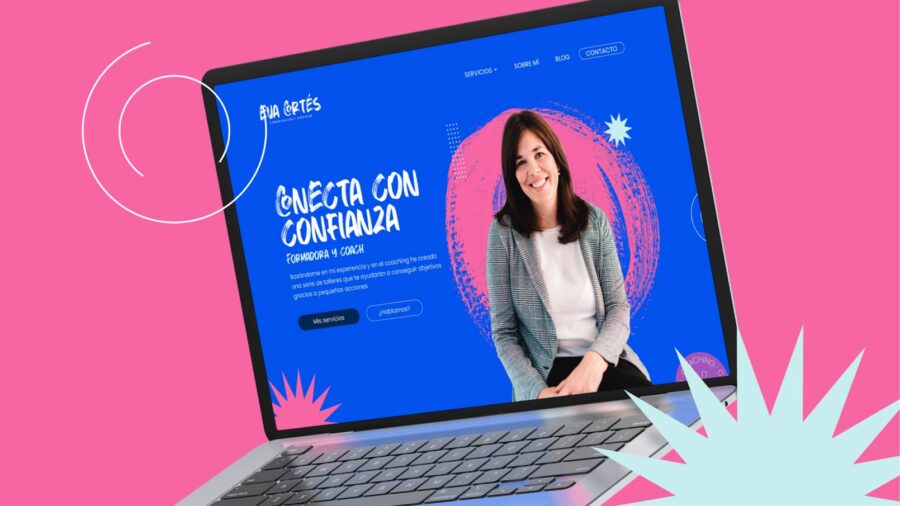 Diseño web para coach profesional: Eva Cortés