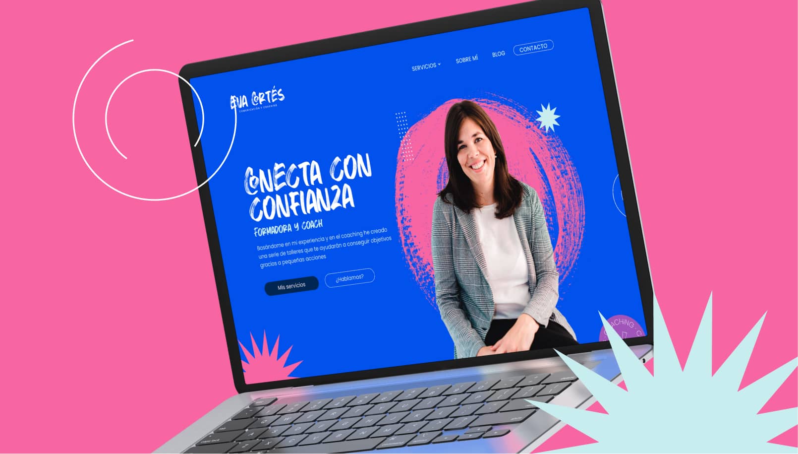 Diseño web para coach profesional: Eva Cortés Diseño Web Para Coach Profesional Eva Cortés