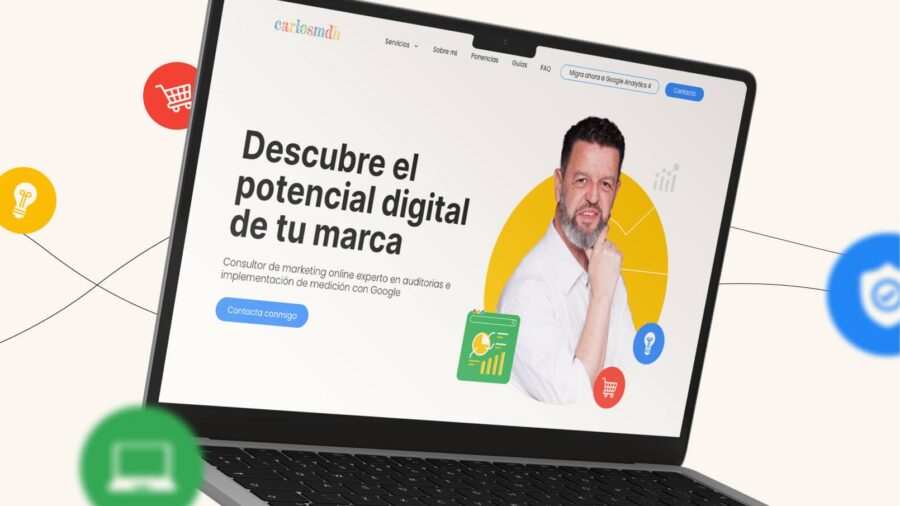 Diseño web para consultores: Carlos M Díaz