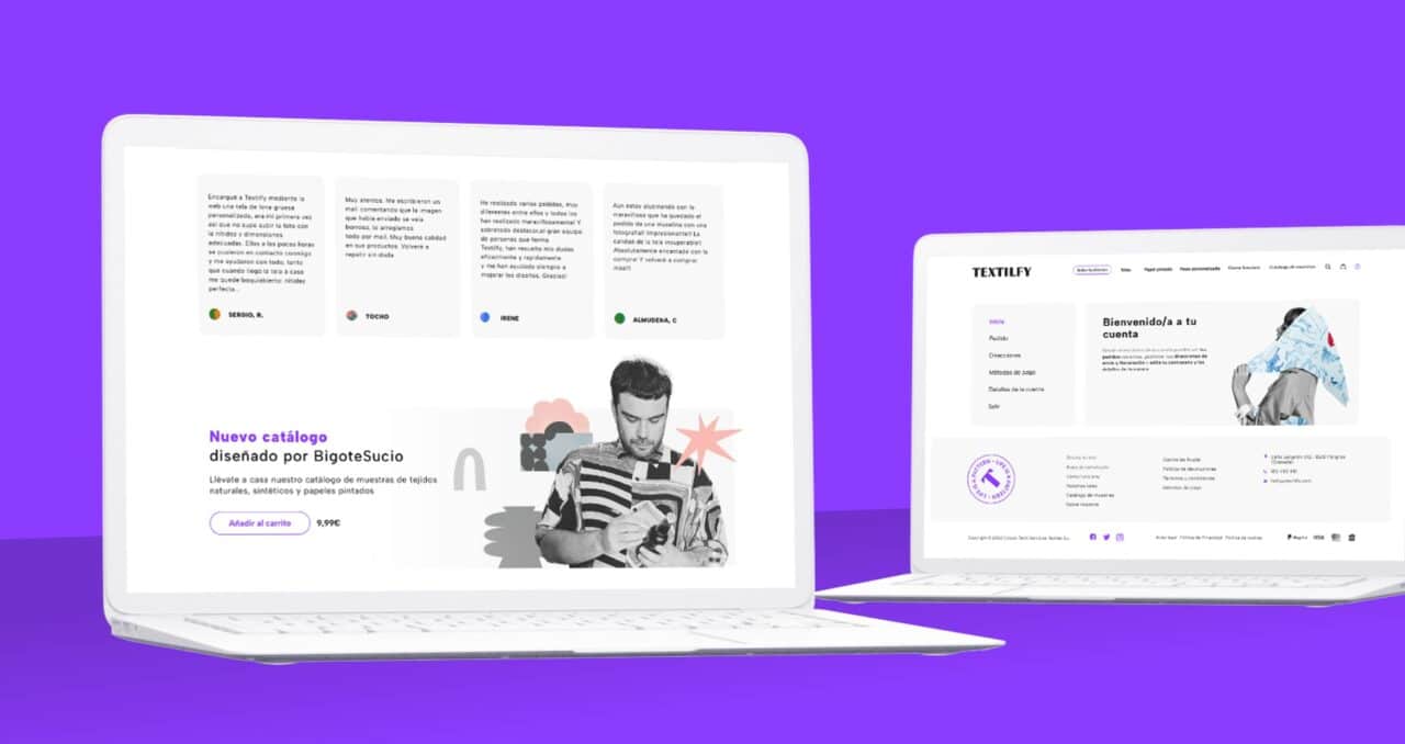Desarrollo Web Textil Para Textilfy Cuenta