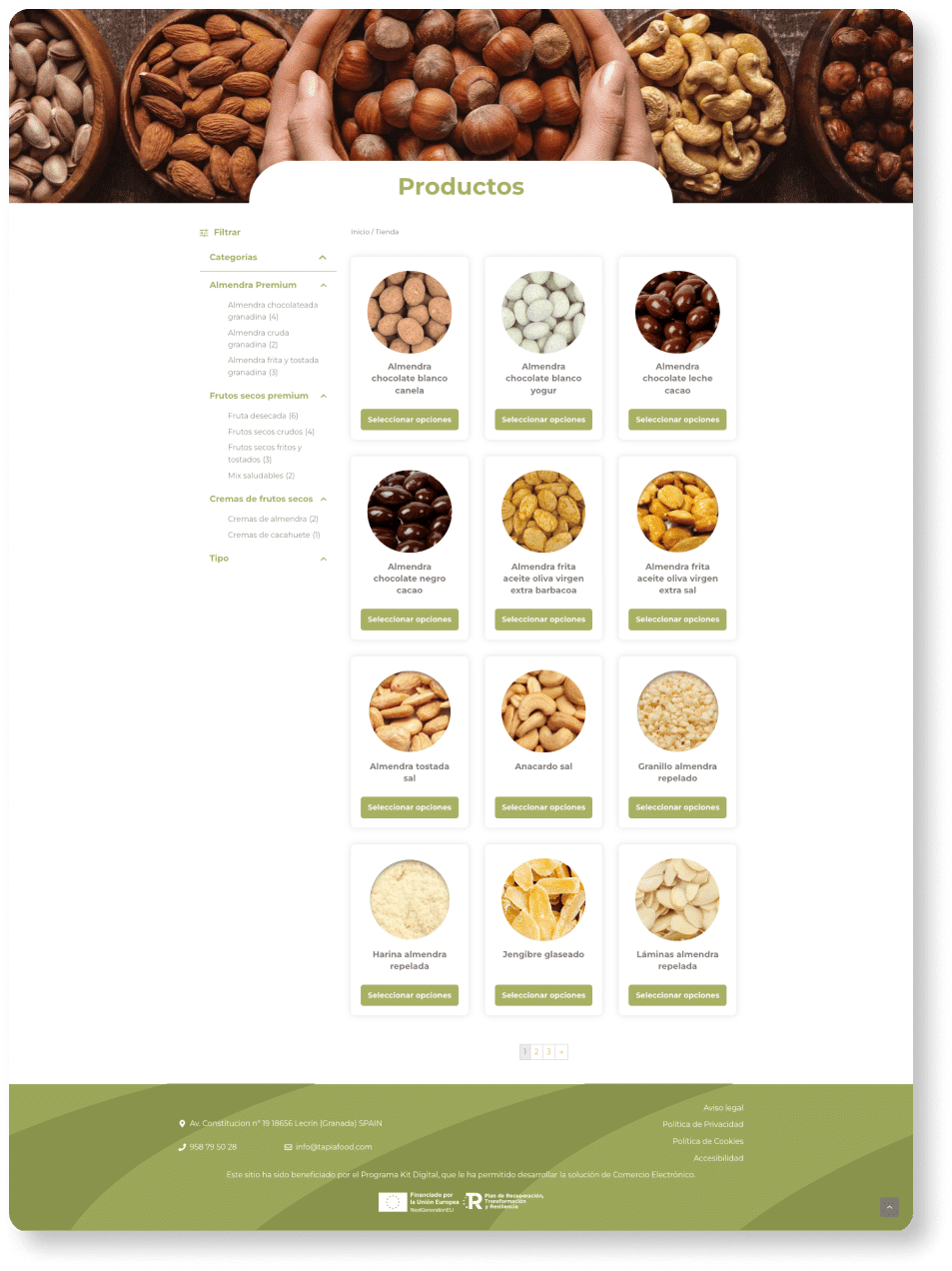 Desarrollo Web Para Tapia Food Tienda