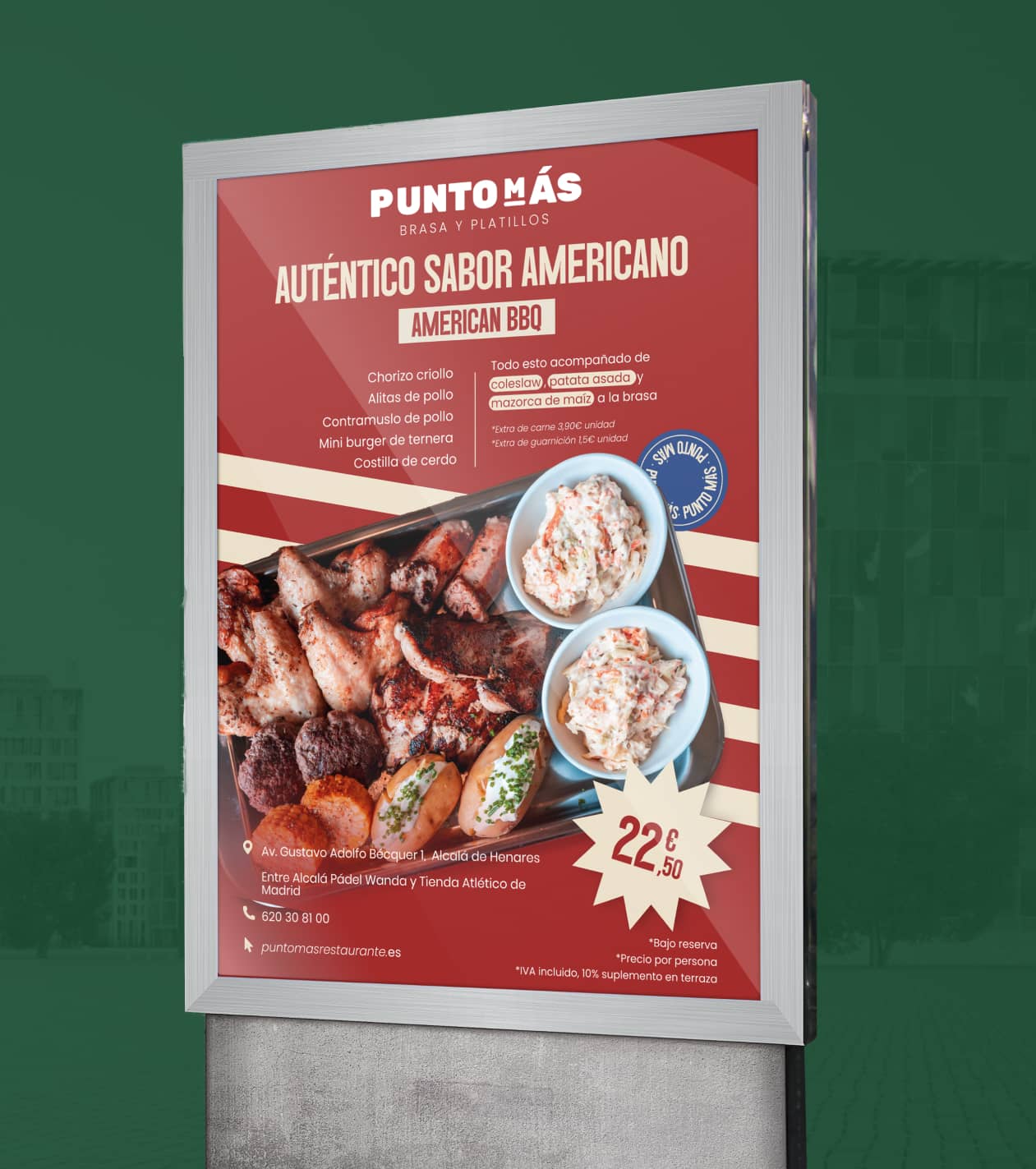 Nueva Web Restaurante Punto Más Mupi