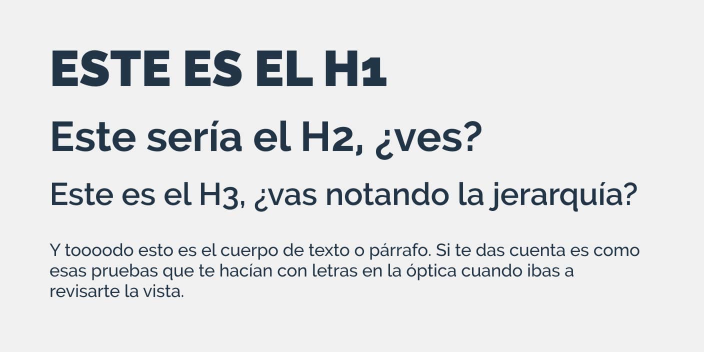 Aprende A Crear Un Buen Diseño Ui [errores + Soluciones] Jararquia De Tipografías