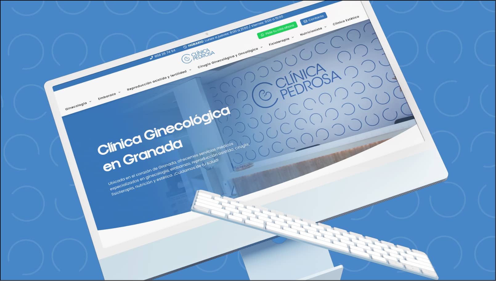 Diseño Web Salud Clínica Pedrosa