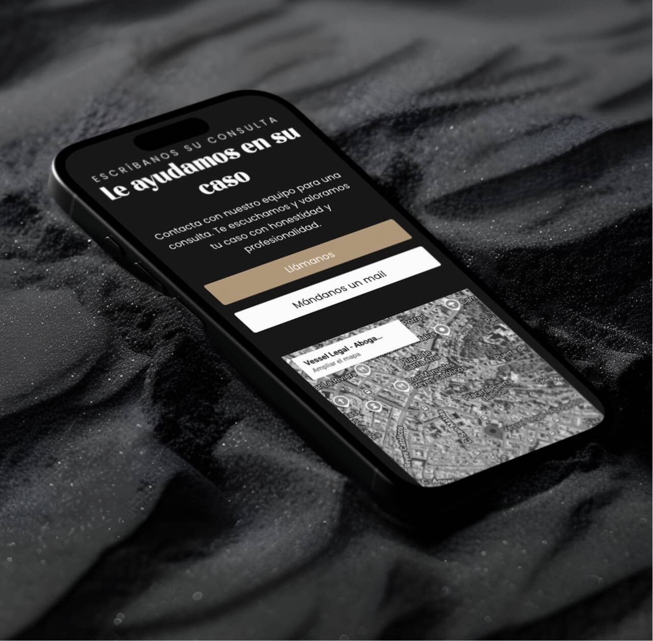 Diseño Web Para Abogados Vessel Legal Phone