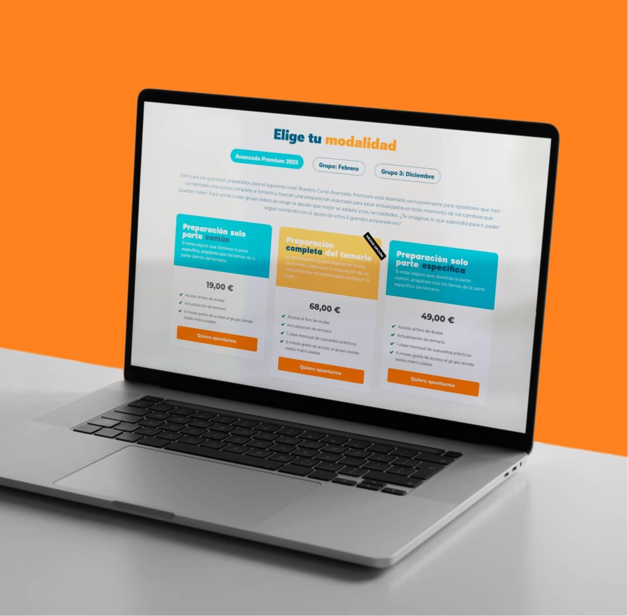 Diseño Web Para Academias Ficha De Producto