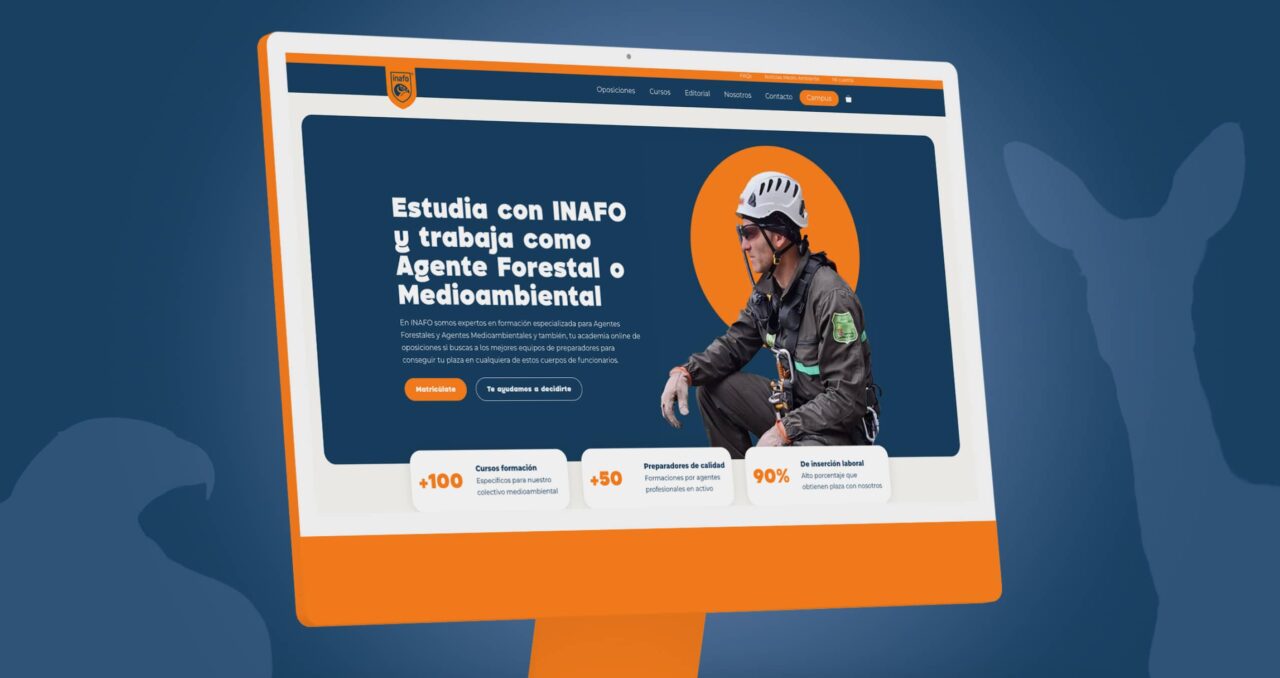Diseño Web Para Academias: Inafo Centro De Formacion