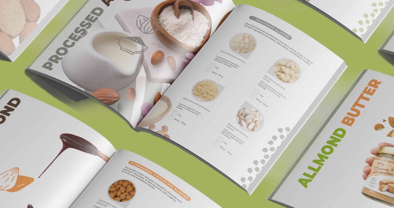 Diseño De Catalogo Tapia Food Páginas