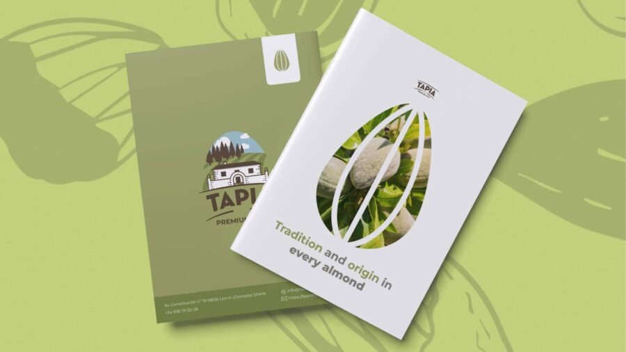 Diseño de catálogo para Tapia Food