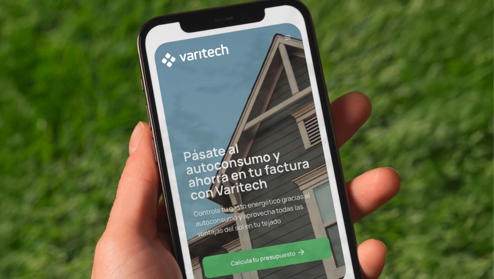 Varitech Diseño Web Página De Placas Solares Portada