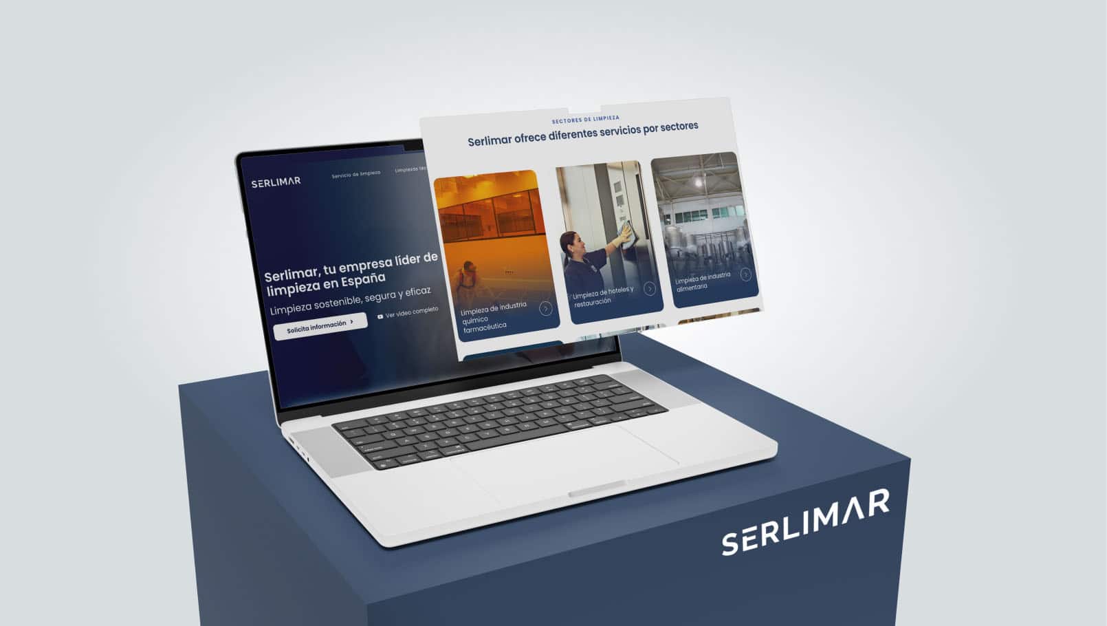 Rediseño Web Serlimar Portada