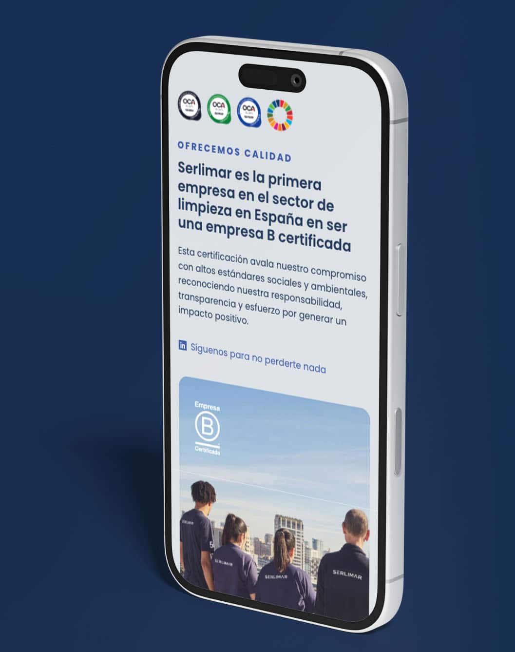Rediseño Web Serlimar Serlimar Es Una Empresa De Limpieza Que Llegó A Close Con Un Objetivo Muy Claro: Un Rediseño Web Y Hacerla Más Autogestionable.