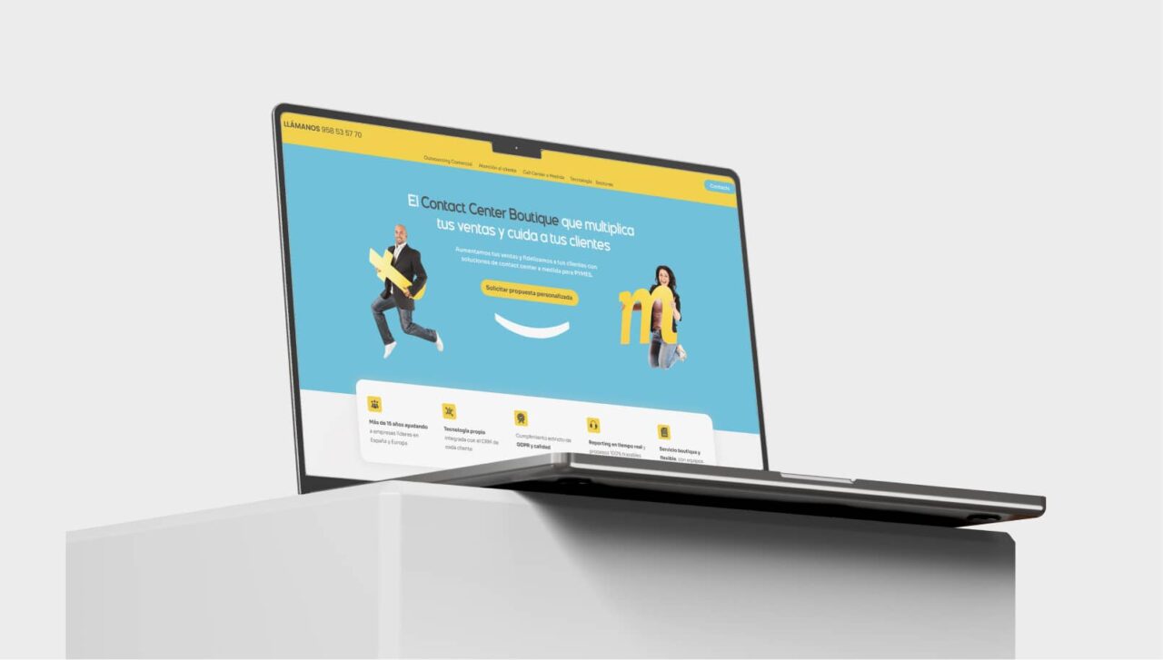 Rediseño De Pagina Web Tm System