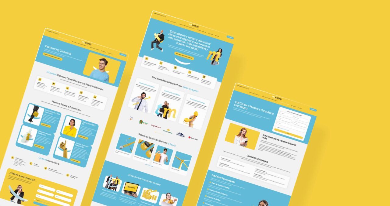 Rediseño De Pagina Web Tm System Rediseño De Pagina Web Tm System Diseño Web