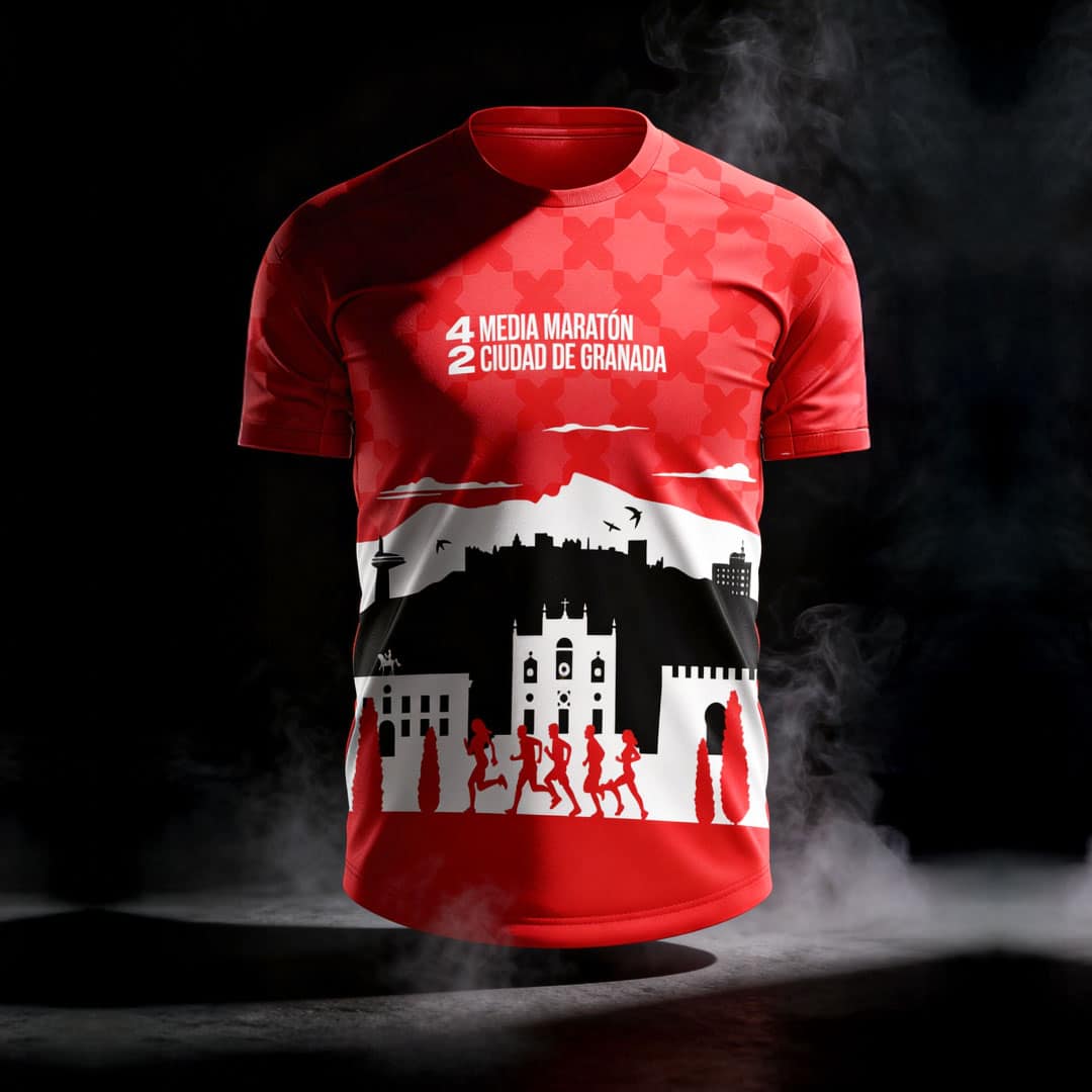 Marketing Deportivo 42 Media Maratón Ciudad De Granada Marketing Deportivo 42 Media Maratón Ciudad De Granada Camiseta
