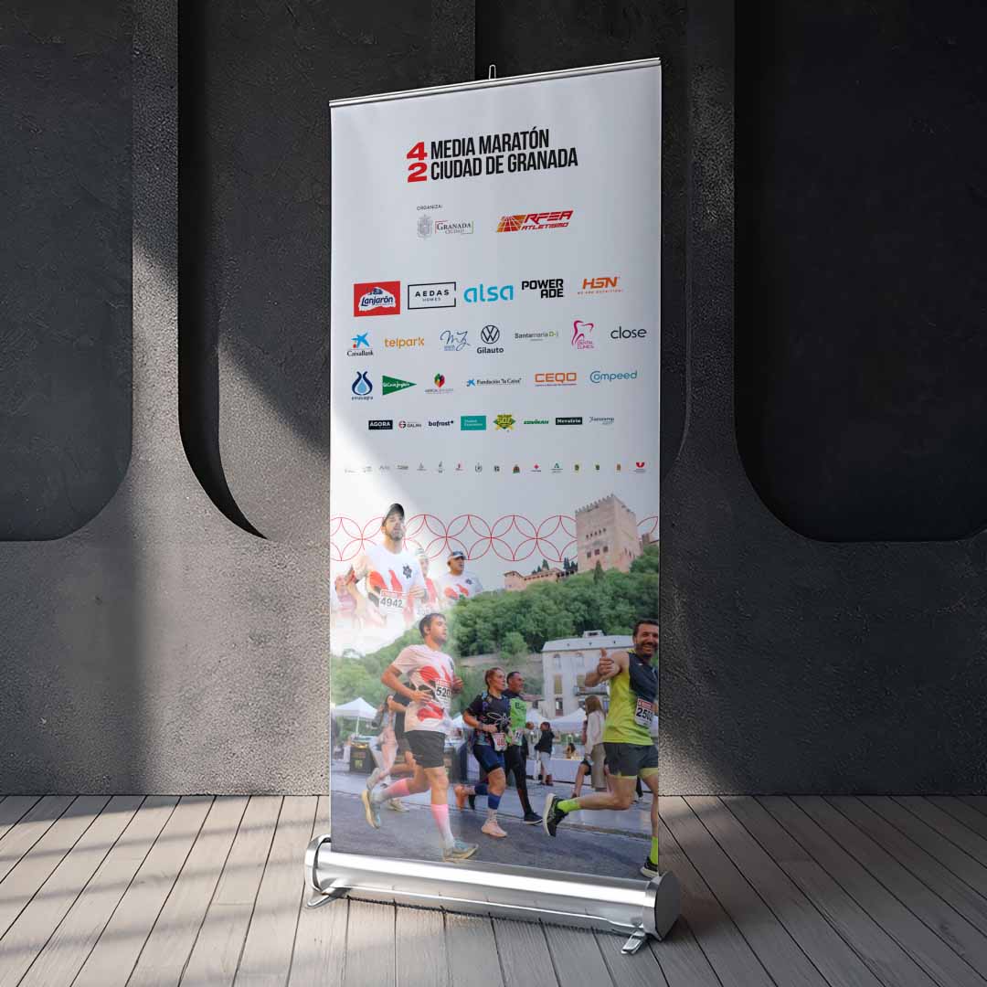 Marketing Deportivo 42 Media Maratón Ciudad De Granada Marketing Deportivo 42 Media Maratón Ciudad De Granada Roll Up