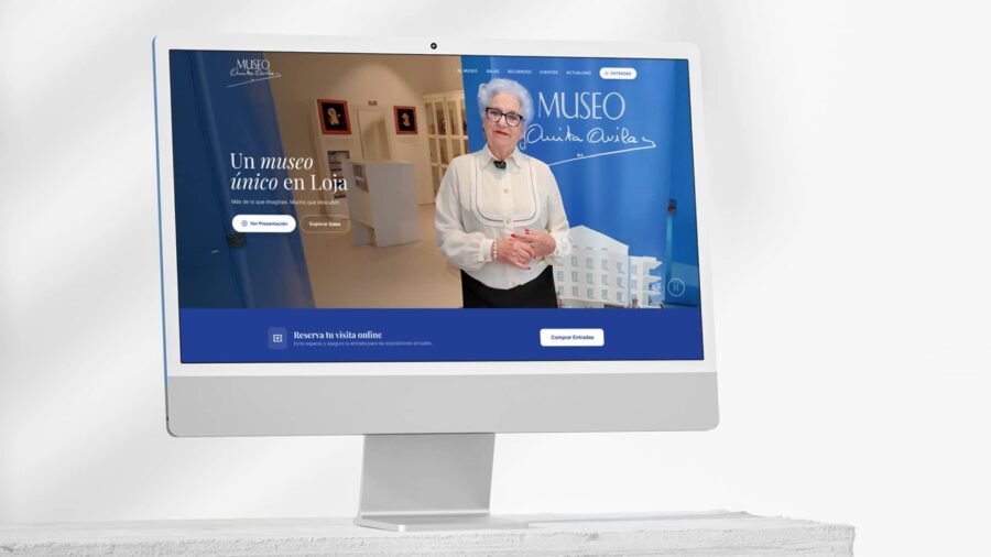 Diseño web para museo: Museo Anita Ávila