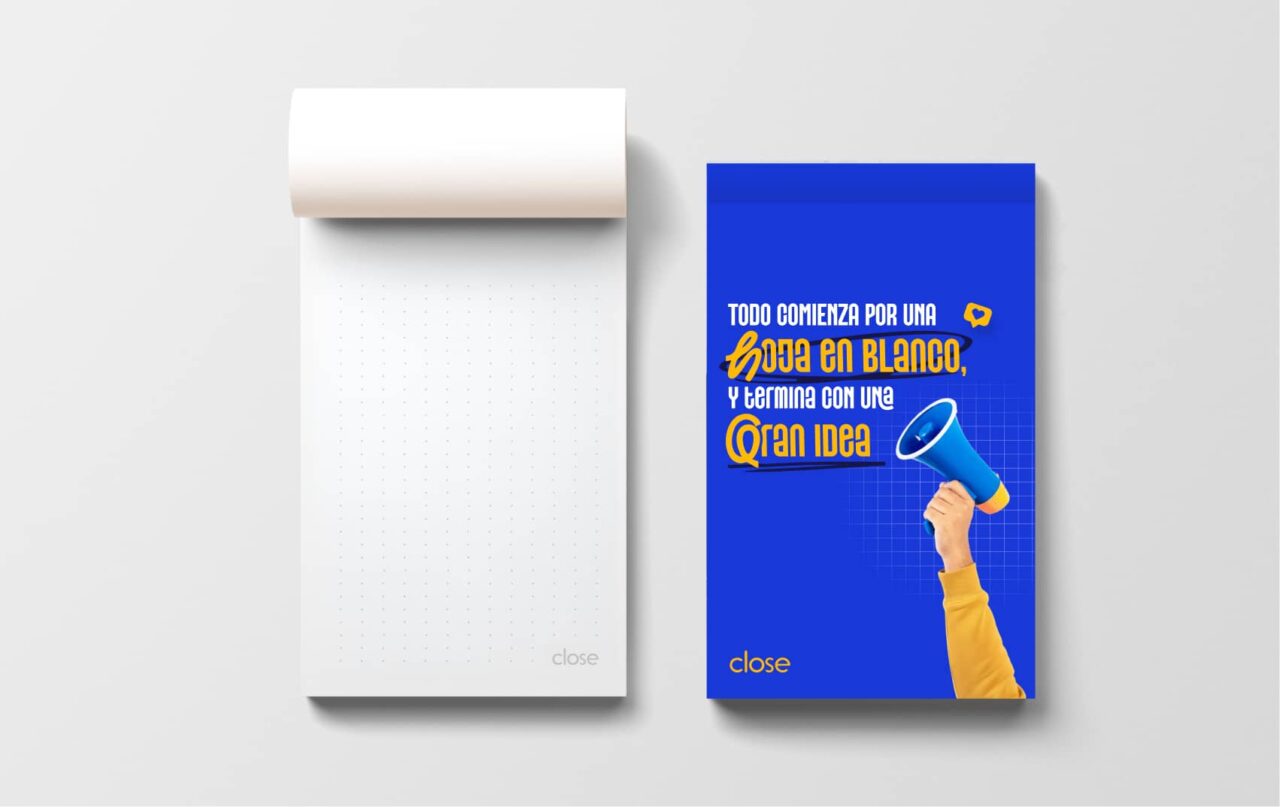 Merchandising y papelería corporativa para empresas que quieren que las recuerden Papeleria corporativa y merchandising para empresas que quieren que las recuerden BLOC DE NOTAS