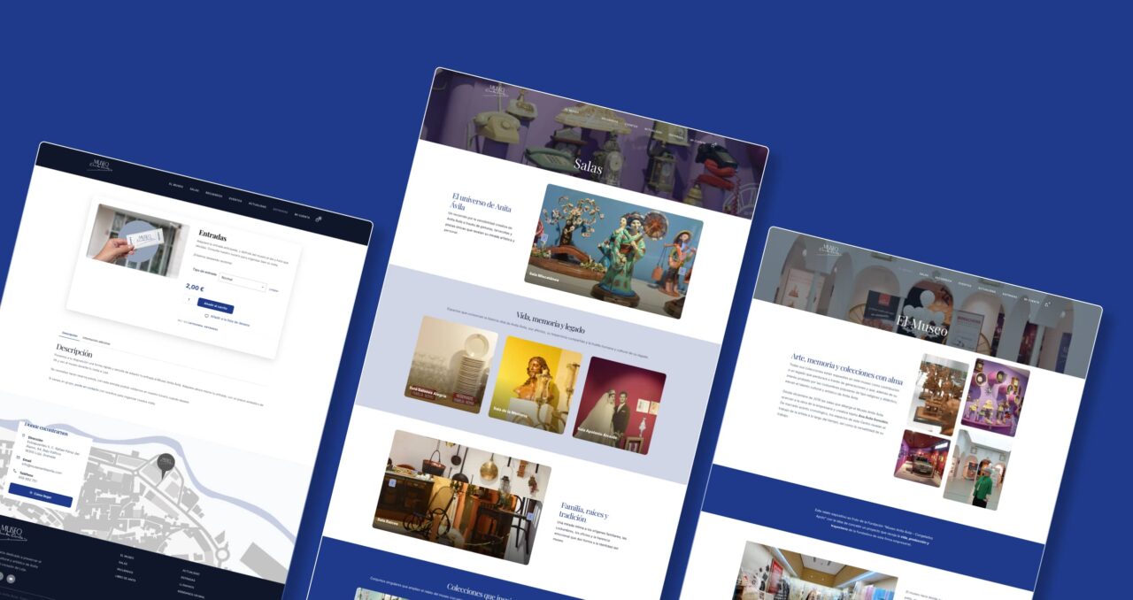 Diseño Web Para Museo: Museo Anita Ávila Diseño Web Para Museo Museo Anita Ávila Landing