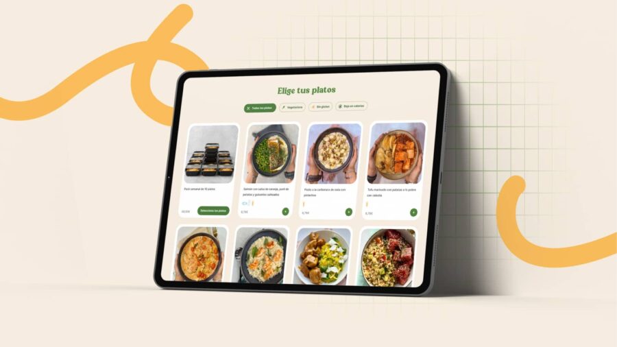 Diseño web para Masái Food: comida a domicilio