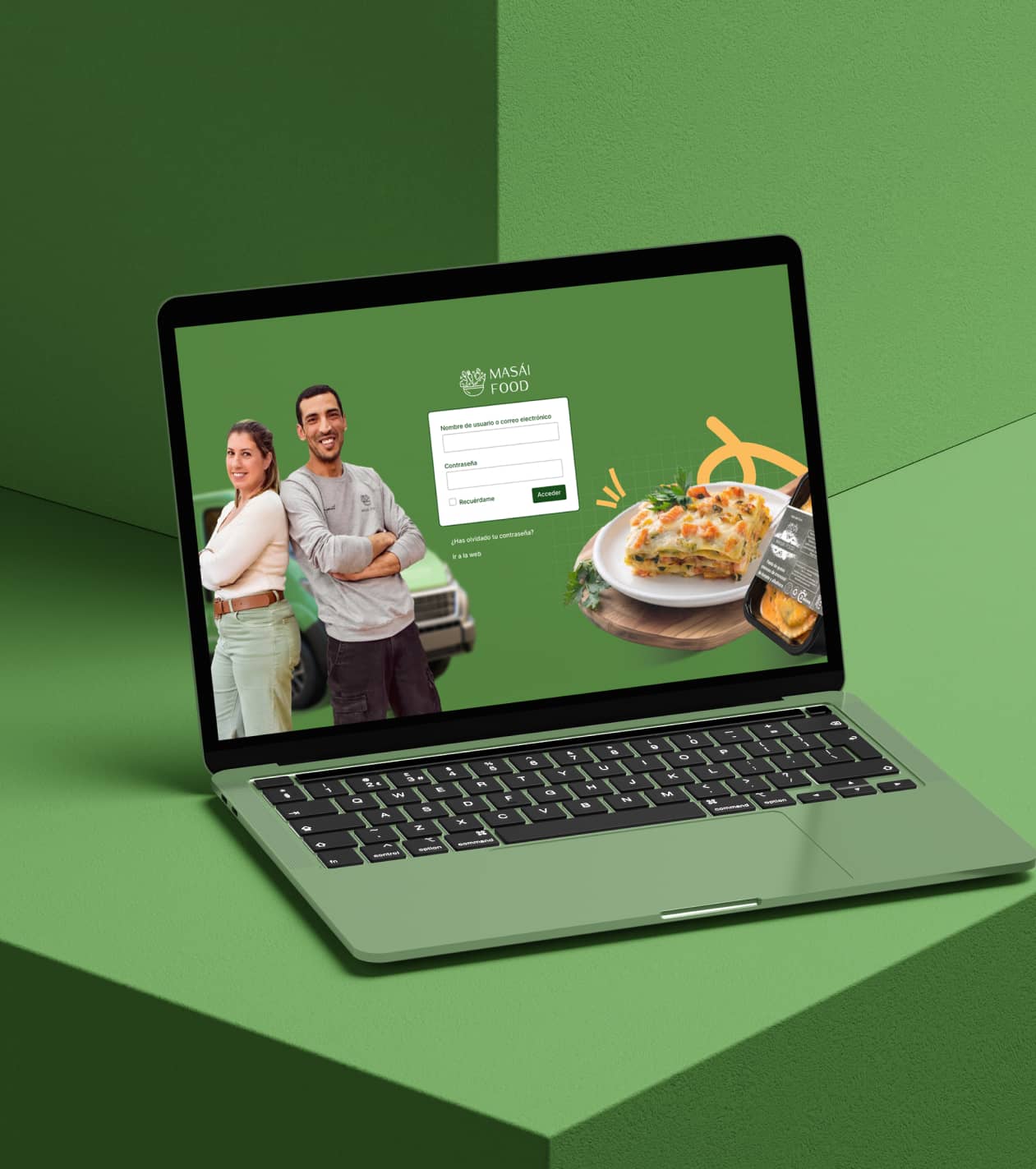 Diseño web para Masai Food: comida a domicilio Diseno web para Masai Food comida a domicilio login