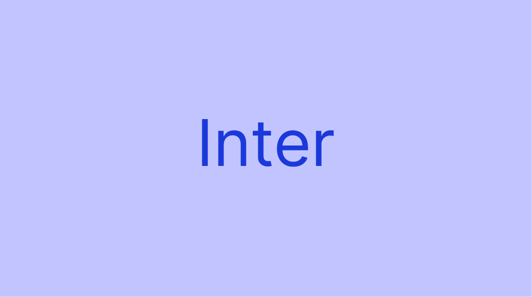 Tipografía online web: guía para mejorar la legibilidad, la accesibilidad y la experiencia de usuario Inter