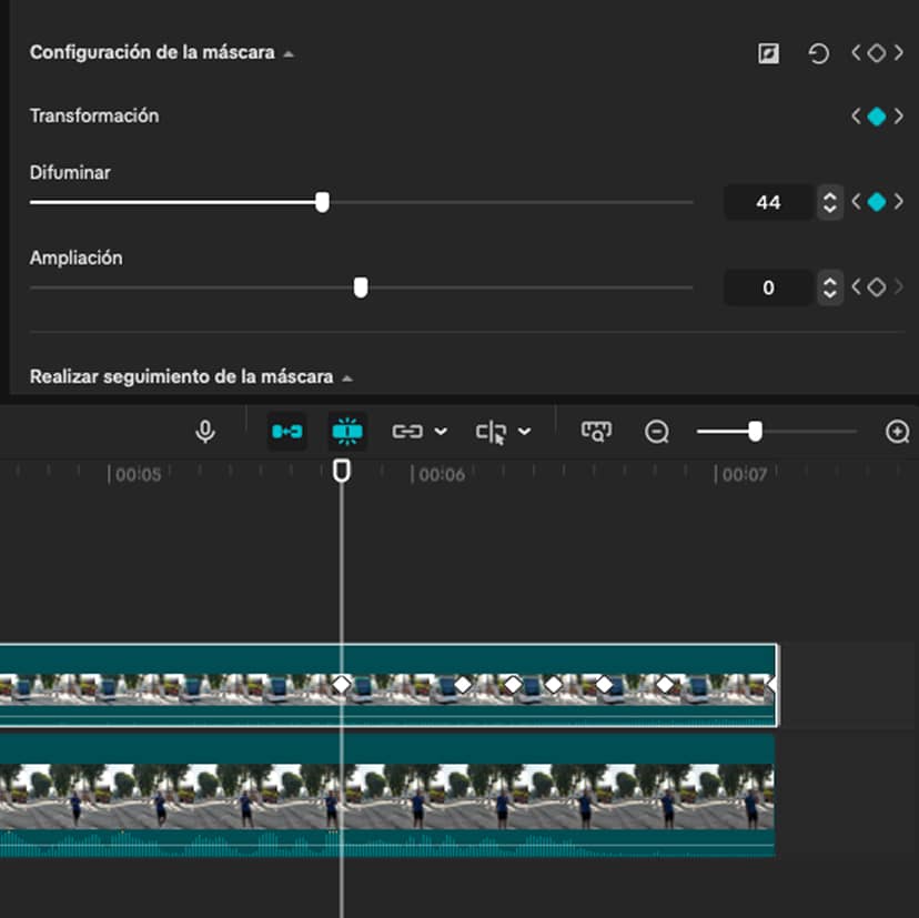 Tutorial CapCut para hacer el efecto atropello tutorial CapCut keyframes