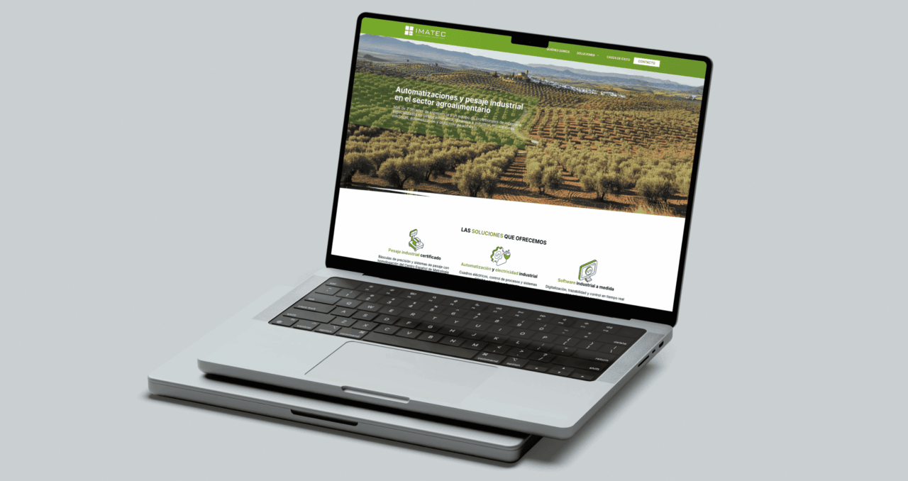 Diseño Imatec: web agroalimentaria y automatizaciones